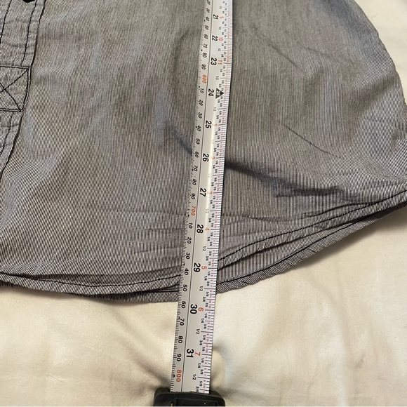 Urban Heritage Mens Long Sleeve Embroidered Shirt - Size XL - Picture 5 of 12